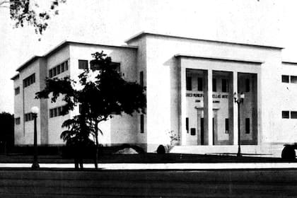 Fachada del Museo Castagnino en 1938