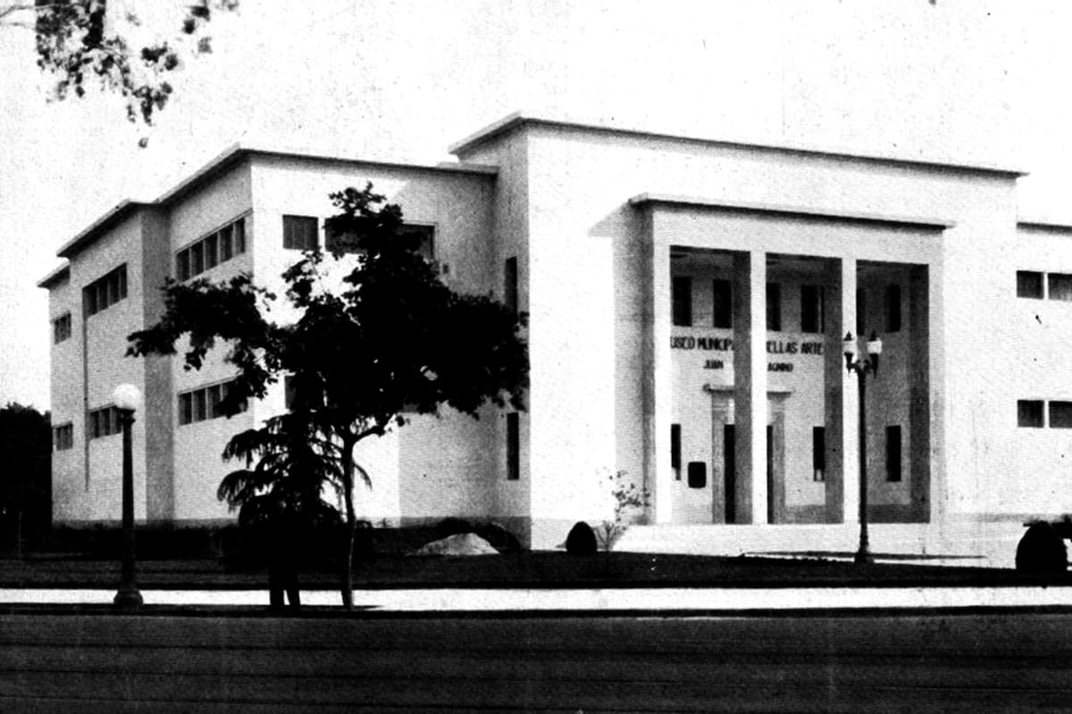 Fachada del Museo Castagnino en 1938