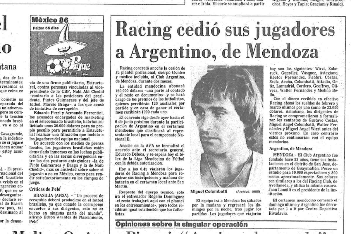 Facsímil diario La Nación