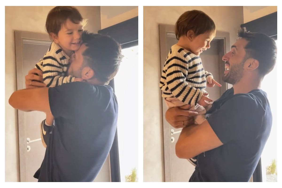 Facu Campazzo y su hija Sara se vieron de nuevo después de mucho tiempo