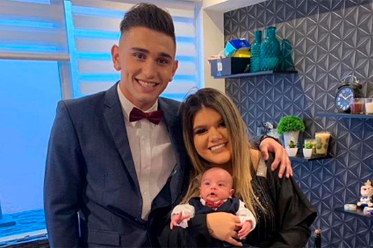 Facundo Ambrosini compartió una foto junto a su pequeño hijo Francesco y aseguró: "Soy incapaz de lastimar a nadie"