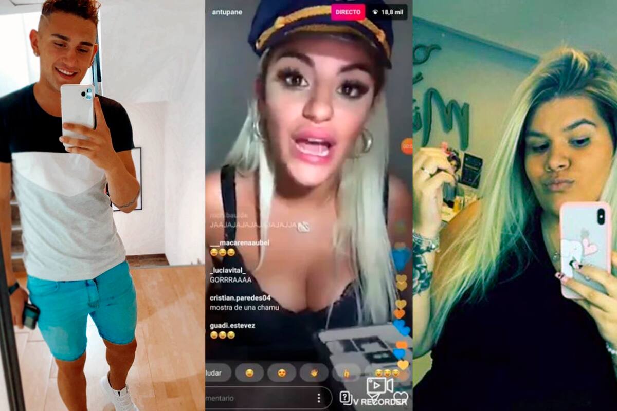 Facundo Ambrosioni, Antonela Pane y Morena Rial