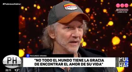Facundo Arana volvió a hablar de sus intenciones hacia María Susini (Foto: Captura TV)