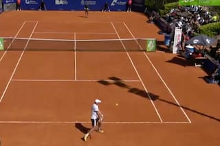 Challenger. Sumit Nagal venció a Facundo Bagnis y festejó en el Racket Club