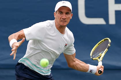 Facundo Bagnis, en un duelo tenso ante Trungelliti