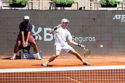 Facundo Bagnis se energiza en el Chile Open.