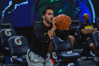 Facundo Campazzo, ante Minnesota, jugó su mejor partido en la NBA