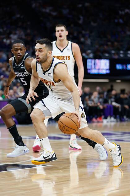 Facundo Campazzo aprovechó cada segundo que estuvo en el campo de juego