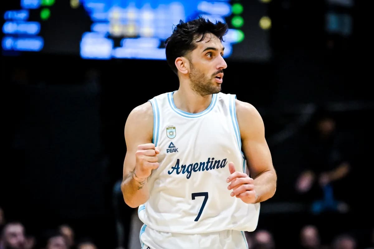 Facundo Campazzo es el emblema de la selección argentina de básquetbol