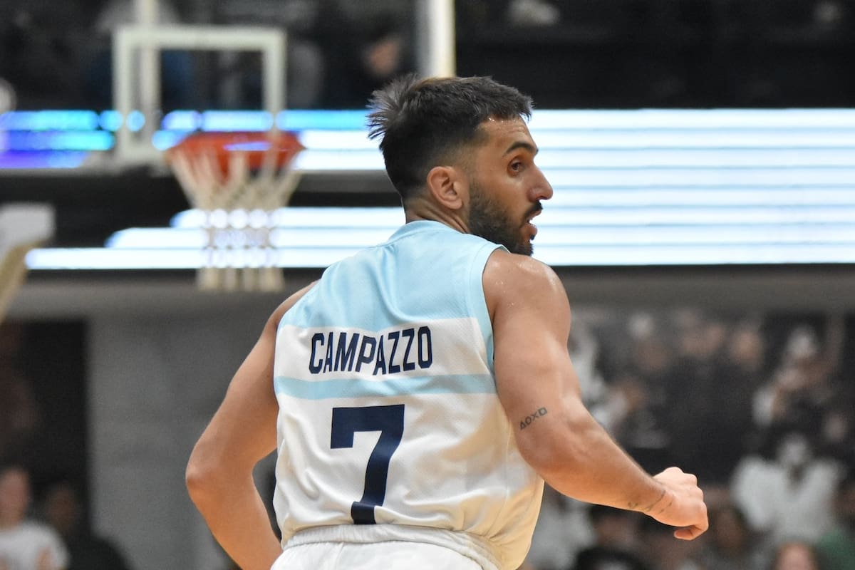 Facundo Campazzo es el máximo referente de un plantel que combina experiencia con juventud y juega desde este miércoles