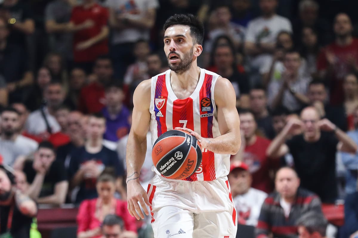 Facundo Campazzo es la gran figura de Estrella Roja y está en la mira de los poderosos del básquetbol de Europa