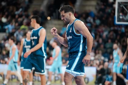 Facundo Campazzo es la gran figura de la seleccion argentina de básquetbol