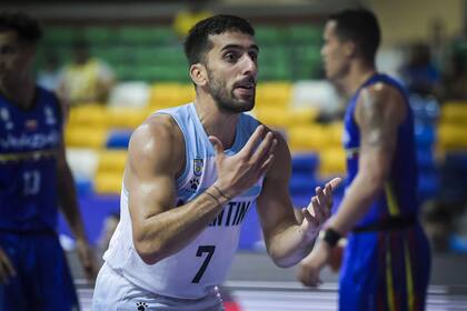 Facundo Campazzo es una de las figuras de la Argentina en la AmeriCup y domina el rubro de asistencias
