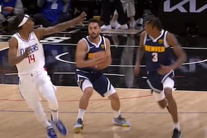 Facundo Campazzo jugó su primer partido de pretemporada y ya dio muestras de su calidad en Denver Nuggets
