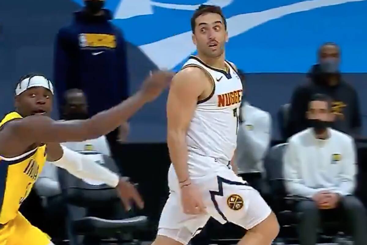 Facundo Campazzo lideró la segunda unidad y Denver Nuggets superó a Indiana Pacers