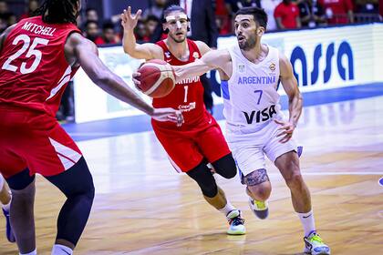 Facundo Campazzo se metió entre los líderes de la Argentina en promedio de puntos y asistencias