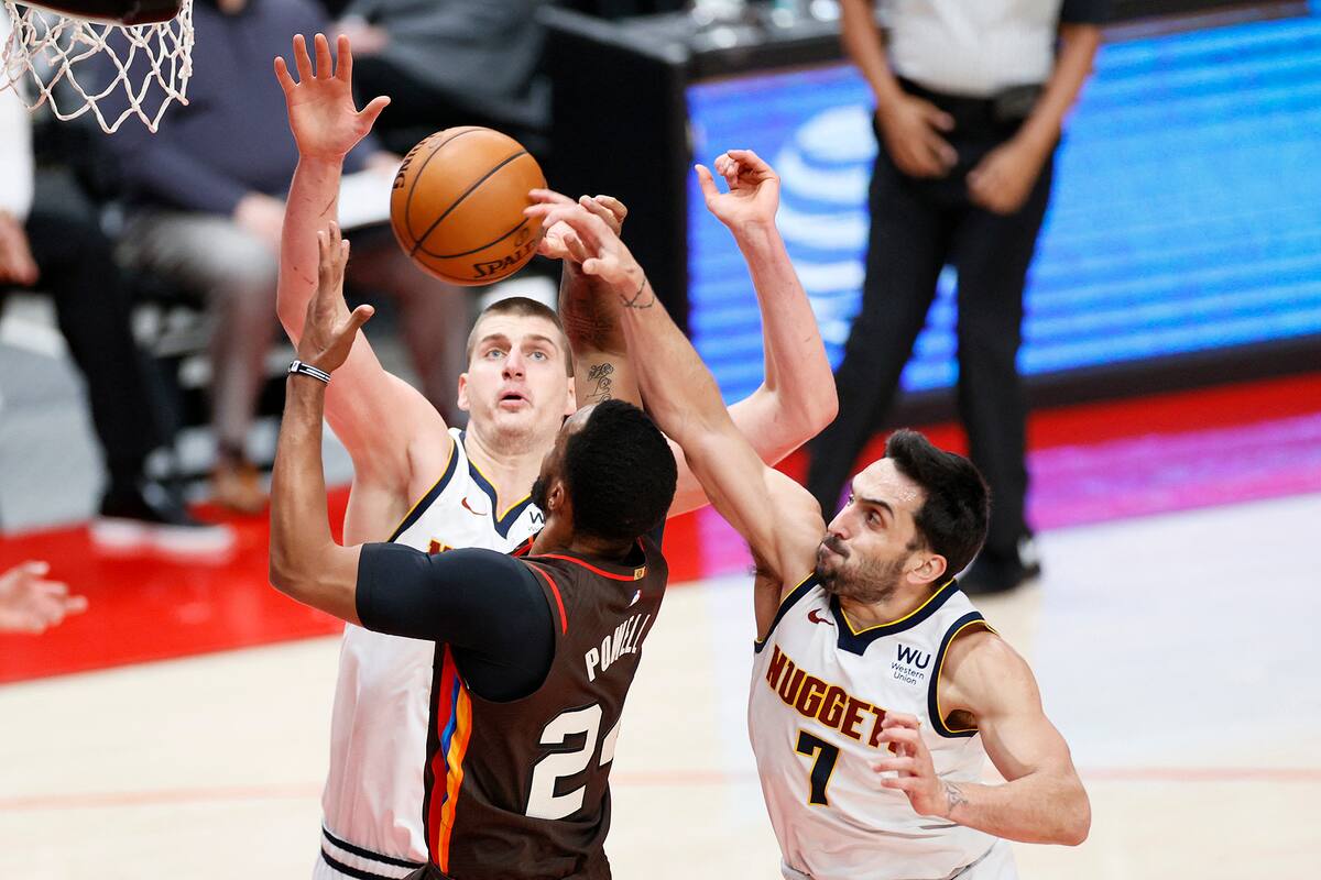Facundo Campazzo tuvo su mejor tramo en el segundo cuarto, con 7 puntos y un bloqueo en menos de tres minutos; Denver Nuggets se impuso a Portland Trail Blazers por 126 a 115 y avanzó a los cuartos de final de la NBA.