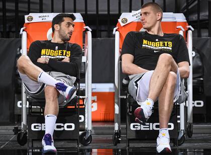 Facundo Campazzo y Nikola Jokic una pareja de alto voltaje para Denver Nuggets