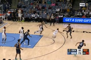 La asistencia de Campazzo con un cachetazo y el estupendo 360 de Ja Morant