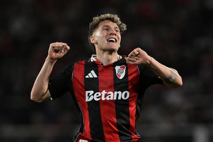 Facundo Colidio es uno de los futbolistas "a prueba" en River; el delantero no termina de convencer a Marcelo Gallardo