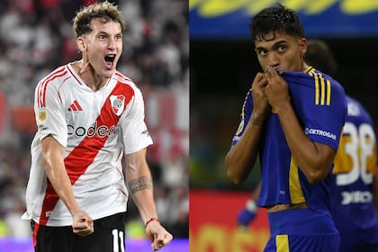 Facundo Colidio y Exequiel Zeballos aspiran a ser las cartas de gol en el Superclásico de este domingo