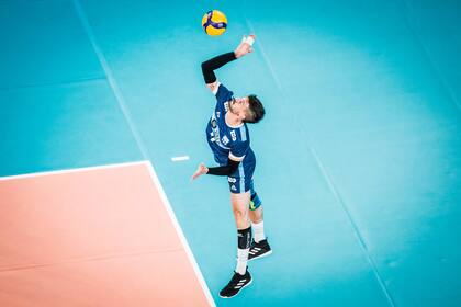 Facundo Conte jugó en las derrotas de la Argentina ante Irán y Países Bajos, aunque no se mostró en el nivel más alto