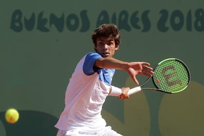 Facundo Díaz Acosta, el tenista argentino que sorprendió