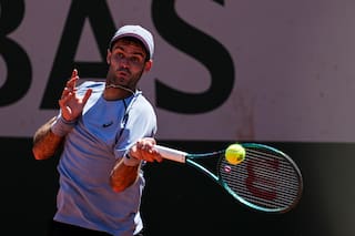 Díaz Acosta rompió otra barrera en Grand Slams y Burruchaga avanzó tras el retiro de Báez