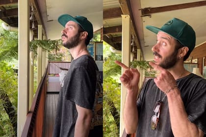 Facundo emigró a Australia y mostró las arañas que encuentra en los recorridos que realizó por el norte de aquel país