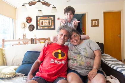 Facundo es hijo único; sus padres dicen que el asesoramiento de especialistas es fundamental para guiarse en su crianza