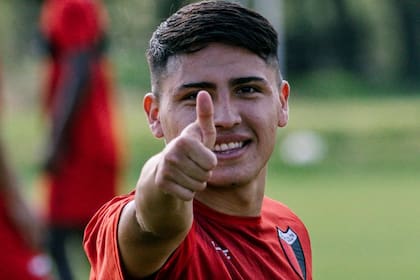 Facundo Farías, el juvenil de Colón que sueña con ser figura ante River