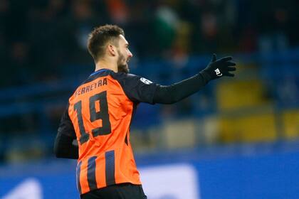 Facundo Ferreyra convirtió en el triunfo del Shakhtar