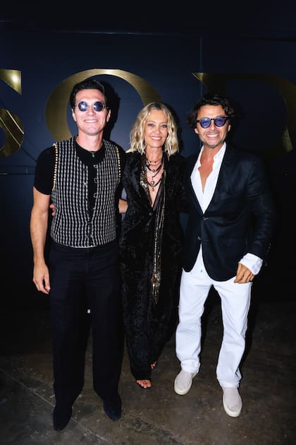 Facundo Garayalde, Sol Acuña y Wally Diamante.