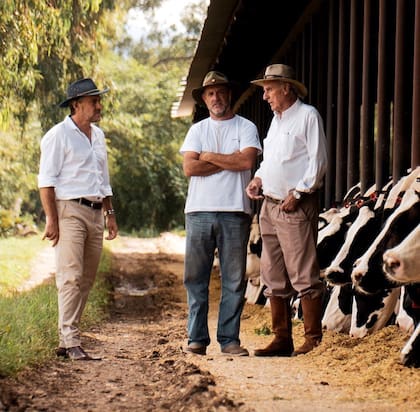 Facundo, Julián y Enrique Alvarado