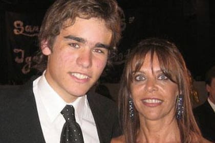 Facundo Macarrón y su madre, Nora Dalmasso