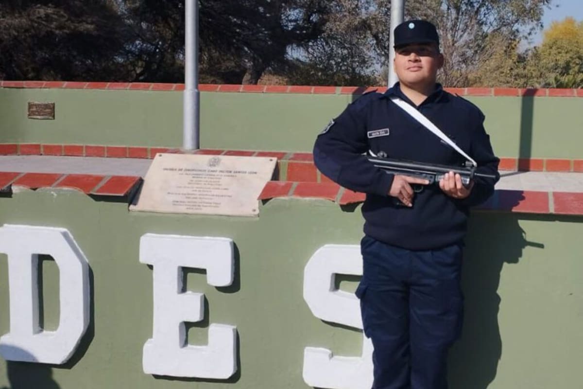 Facundo Maite tenía 22 años cuando apareció muerto en la sala de Armas.