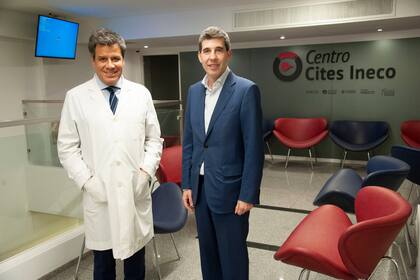 Facundo Manes, de Ineco, y Alejandro Simón, de Cites