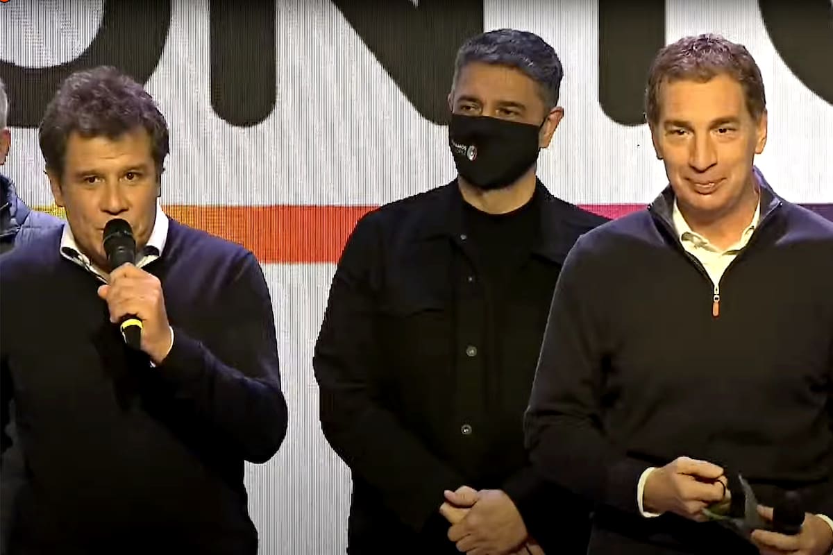 Facundo Manes y Diego Santilli