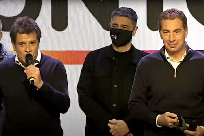 Facundo Manes y Diego Santilli