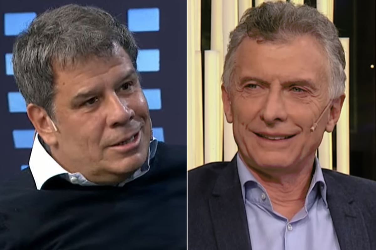 Facundo Manes y Mauricio Macri