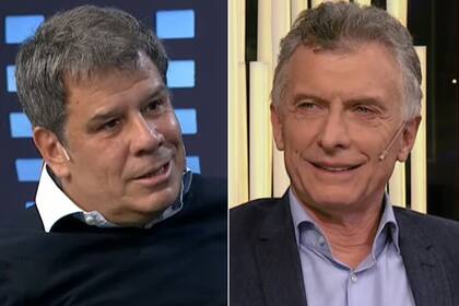 Facundo Manes y Mauricio Macri