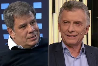 Facundo Manes y Mauricio Macri