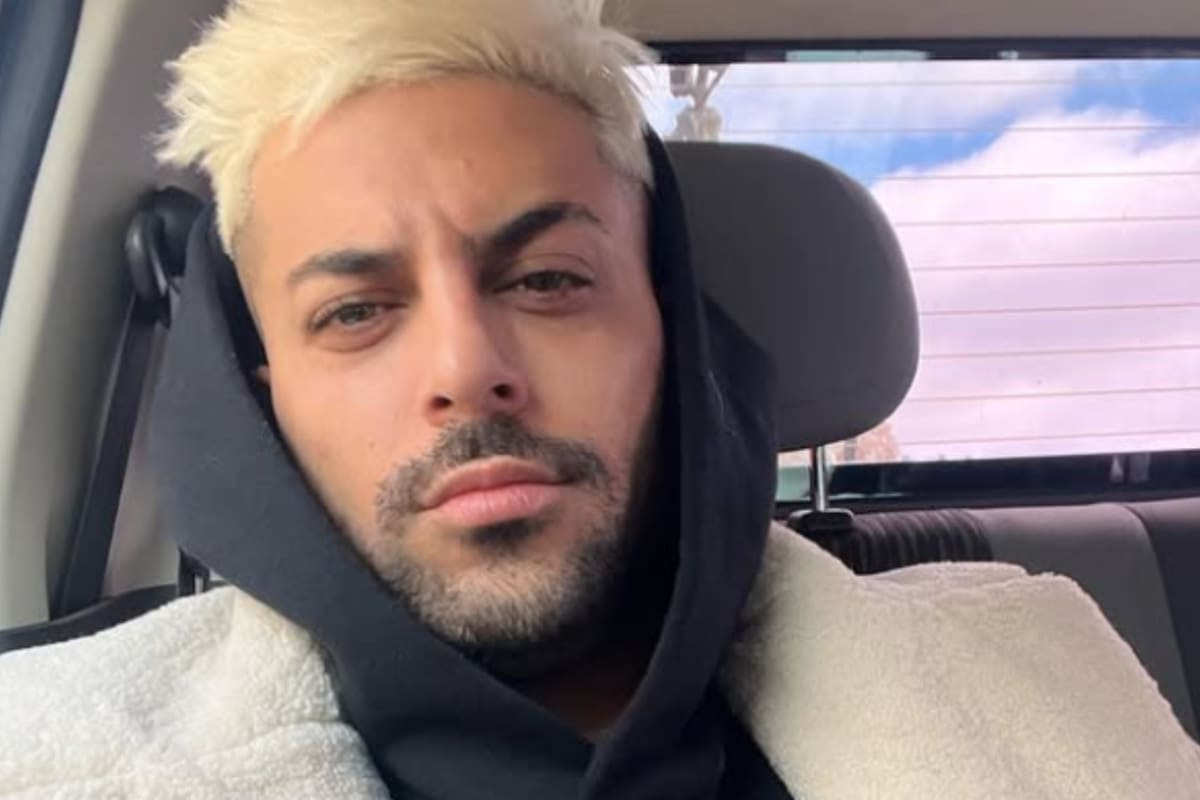 Facundo Mazzei mostró la foto del momento en el que se accidentó