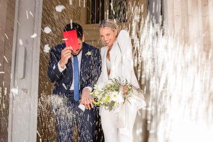 Facundo Moyano y Eva Bargiela se casaron en 2021