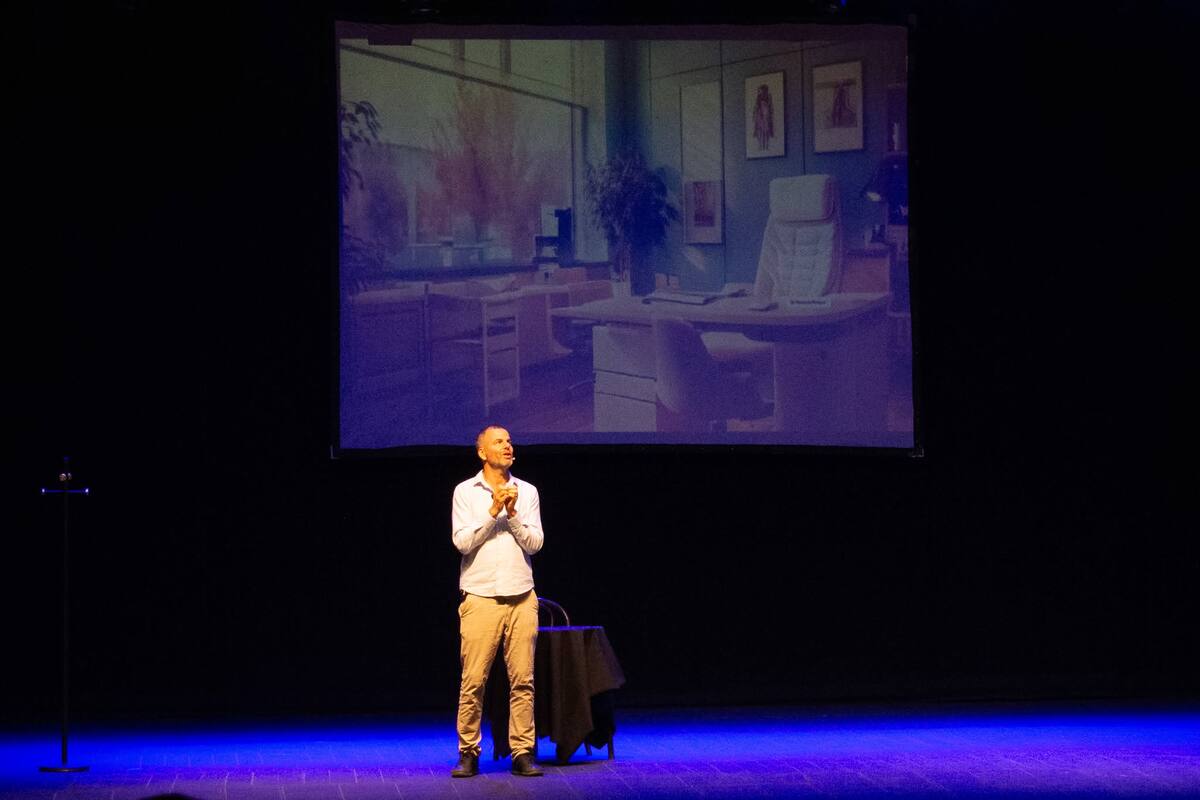 Facundo Pereyra, médico y best seller, estrenó "Modo Reset" en el ND Ateneo