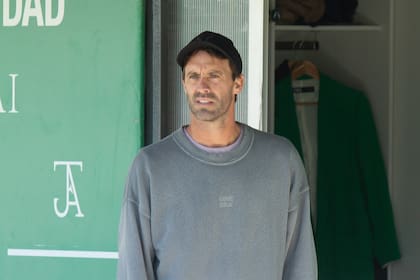 Facundo Pieres en palenques, soñando lo que finalmente sucedió: ganó el Abierto de Palermo con La Natividad.