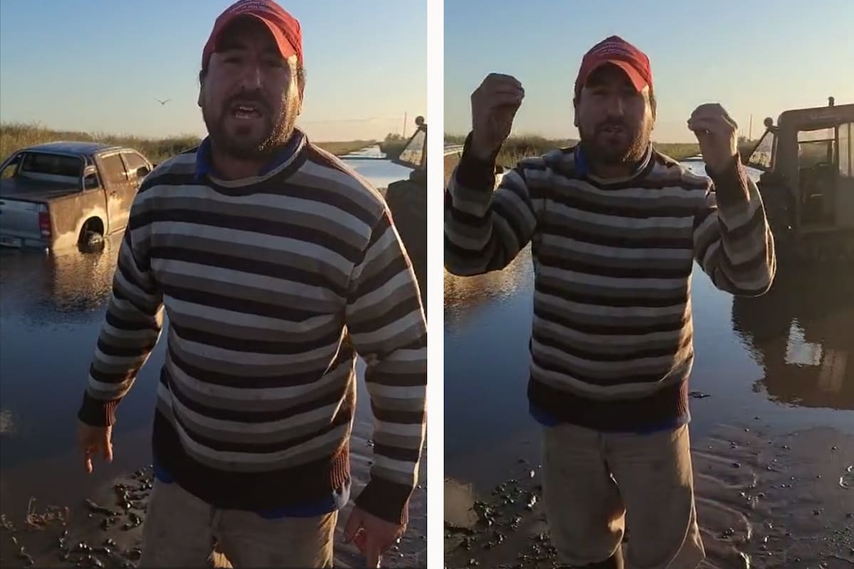 Facundo Villarruel relató la situación a través de un video en las redes sociales