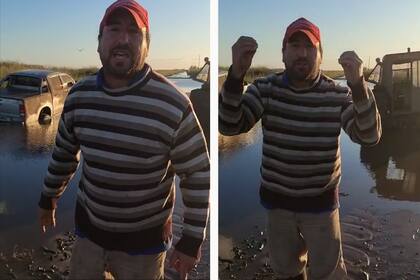 Facundo Villarruel relató la situación a través de un video en las redes sociales