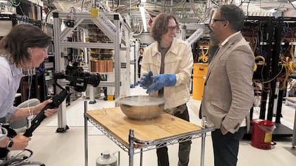 Faisal Islam visitó las instalaciones de Google en Santa Bárbara, California.