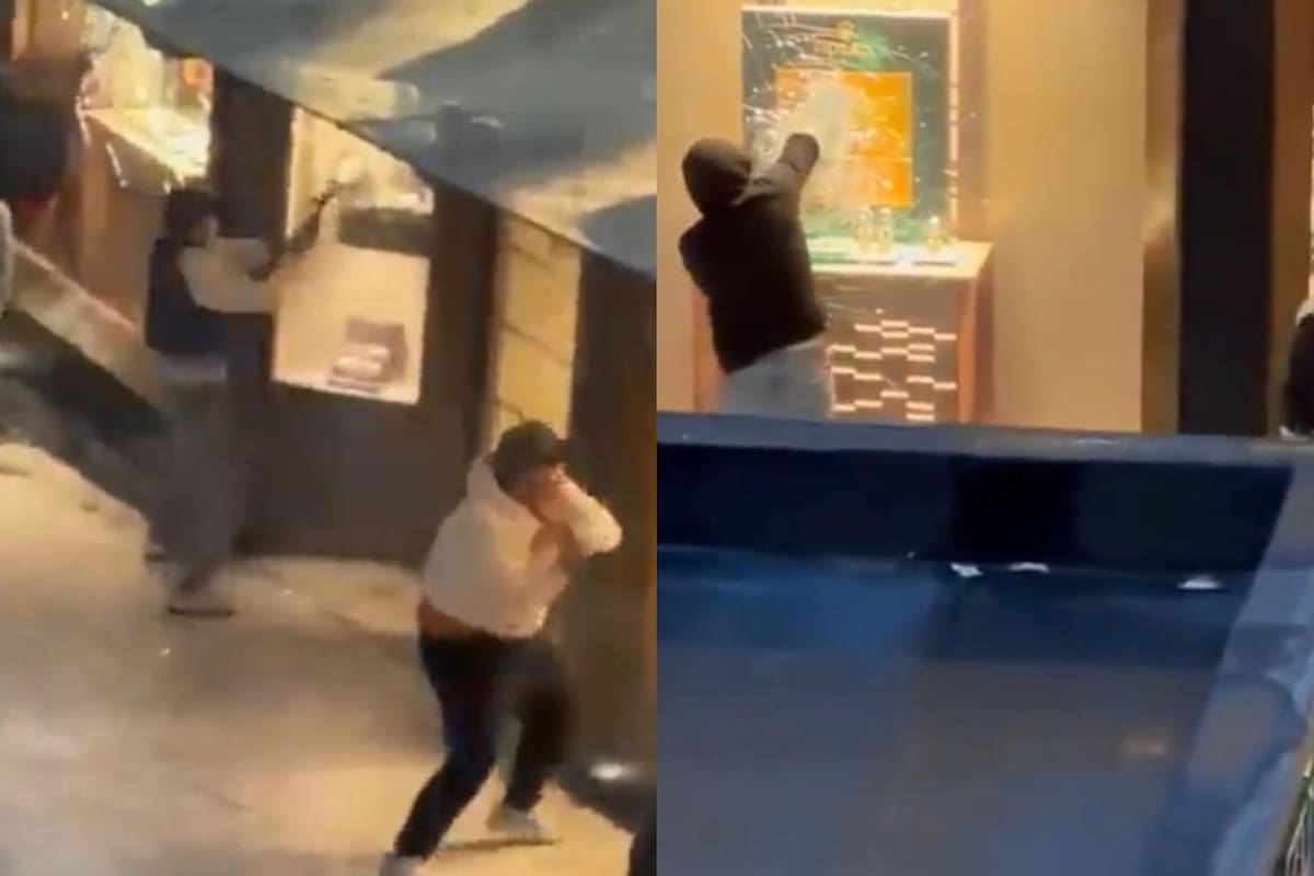 ”Faltan más personas por detener y este hecho no quedará impune en nuestra Ciudad. Todos serán detenidos”, dijo el alcalde (Foto: Twitter @elisaalanis / @EjeCentral)